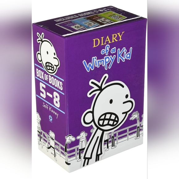 Diary of a Whimpy kid books 5-8 - Picture 2 of 3